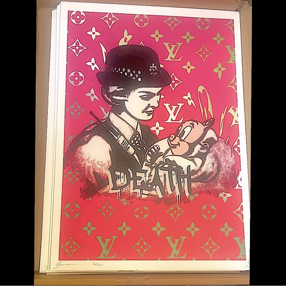 DeathNYC 2022 “LV Porky”, Ltd Ed 47/100 Signed Original w COA - Picture 1 of 4